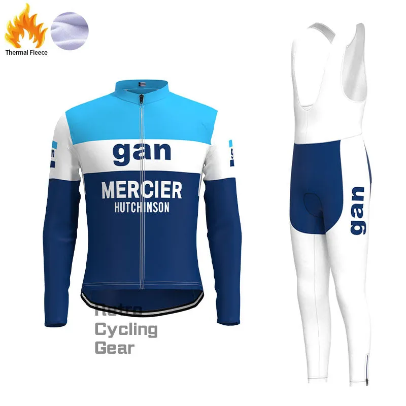 gan Fleece Retro Cycling Kits