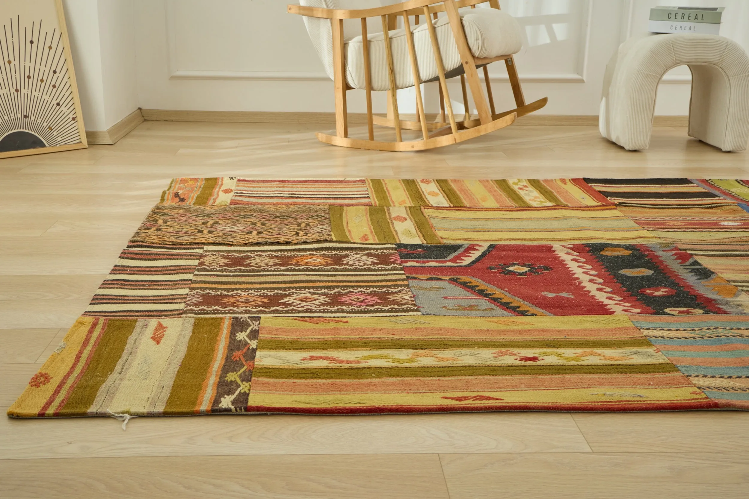 Ganah - Vintage Turkish Patchwork Rug