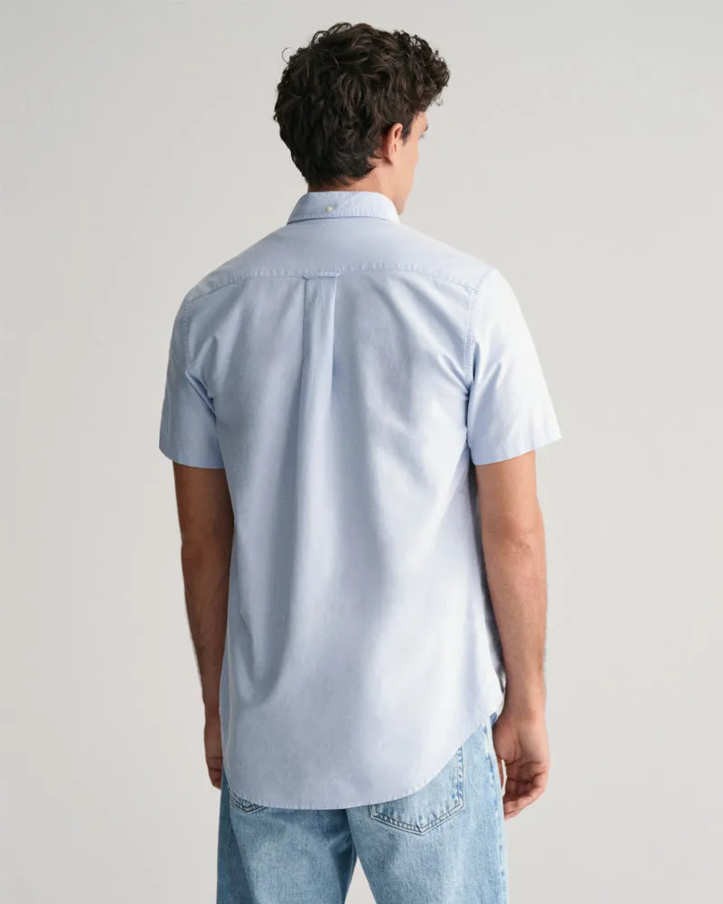 Gant Regular Fit Oxford Short Sleeve Shirt