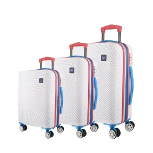 GAP - 31 3pce Luggage set 54-64-76cm - White