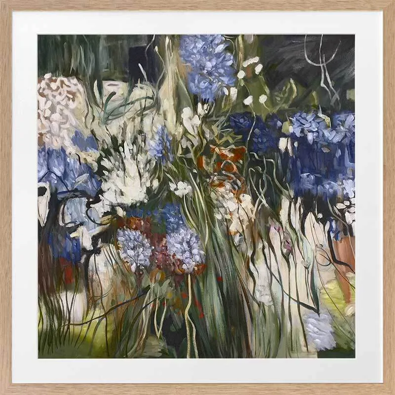 Garden Mirage Framed Art Print