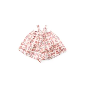 Garden Tile Skirt Overalls for Dolls