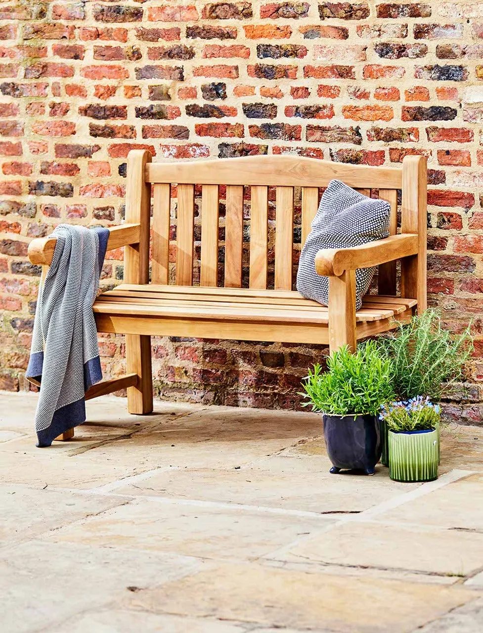 Garden Trading Warwick Teak Bench – 120cm