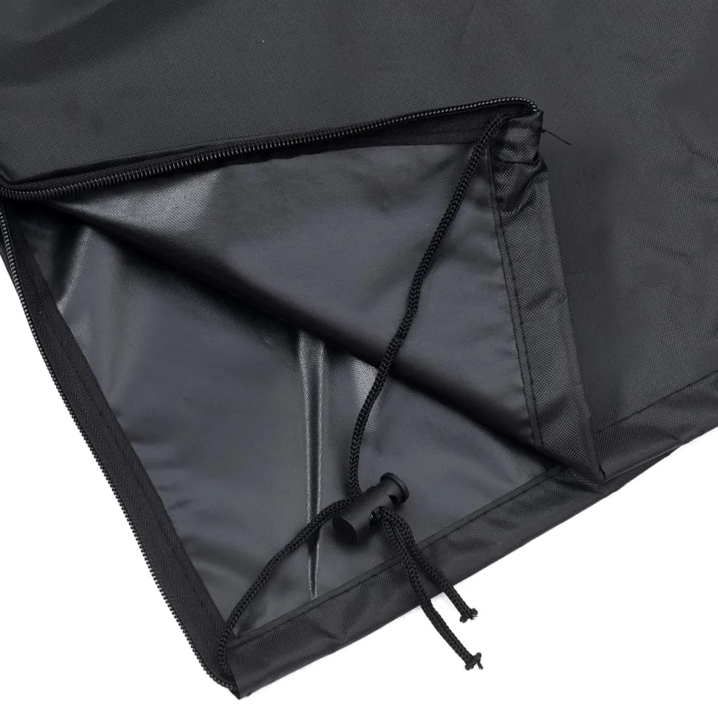 Garden Umbrella Cover Black 136x25/23,5 cm 420D Oxford