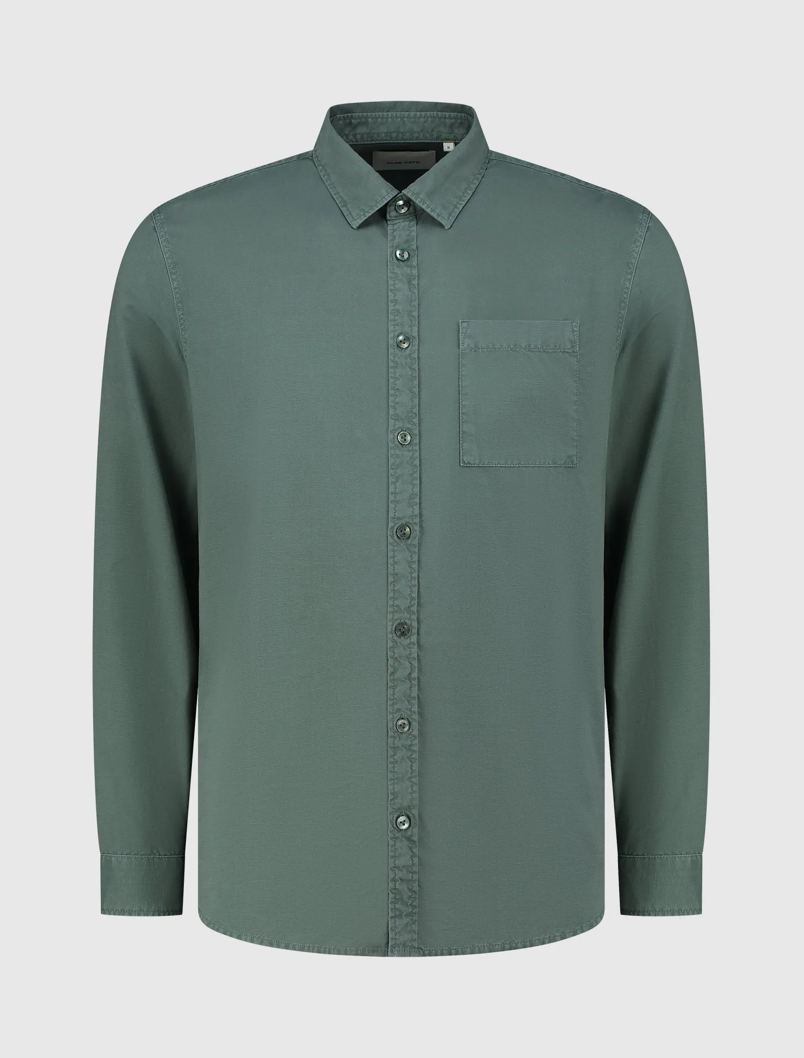 Garment Dye Shirt | Faded Green