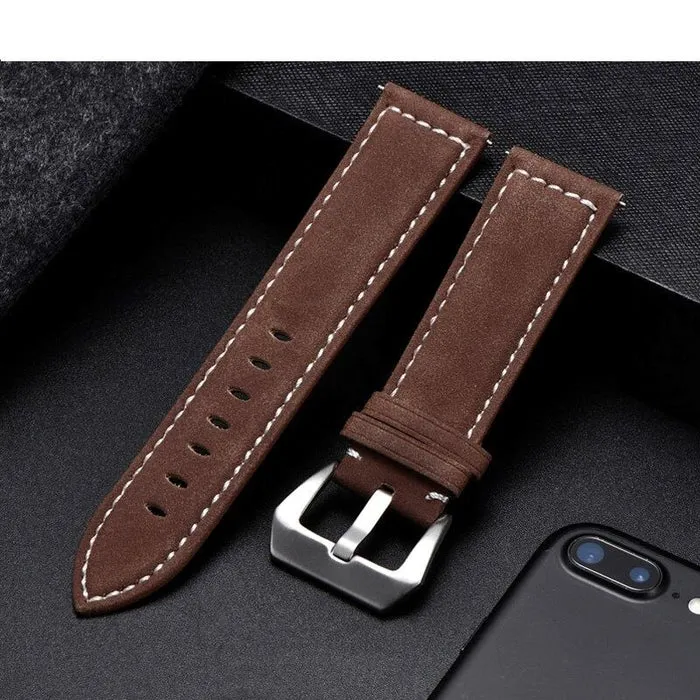 Garmin epix Pro (Gen 2, 47mm) Retro Leather Watch Straps