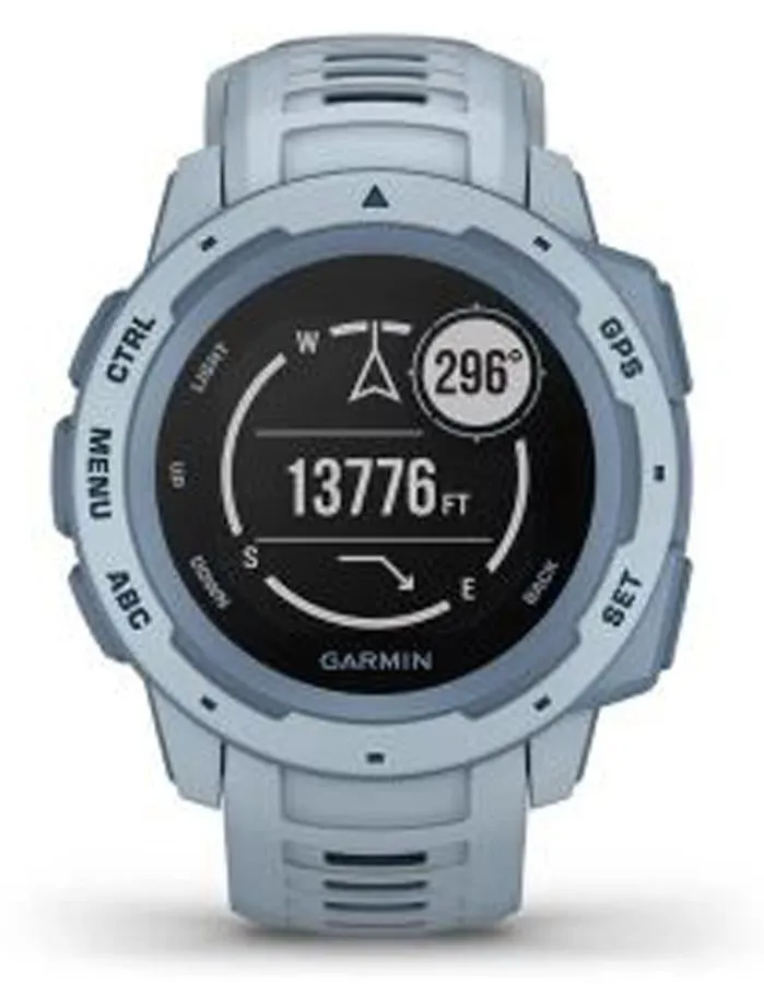 Garmin Instinct GPS Multipsort Watch - Sea Foam -  Heart Rate Monitor - 100M