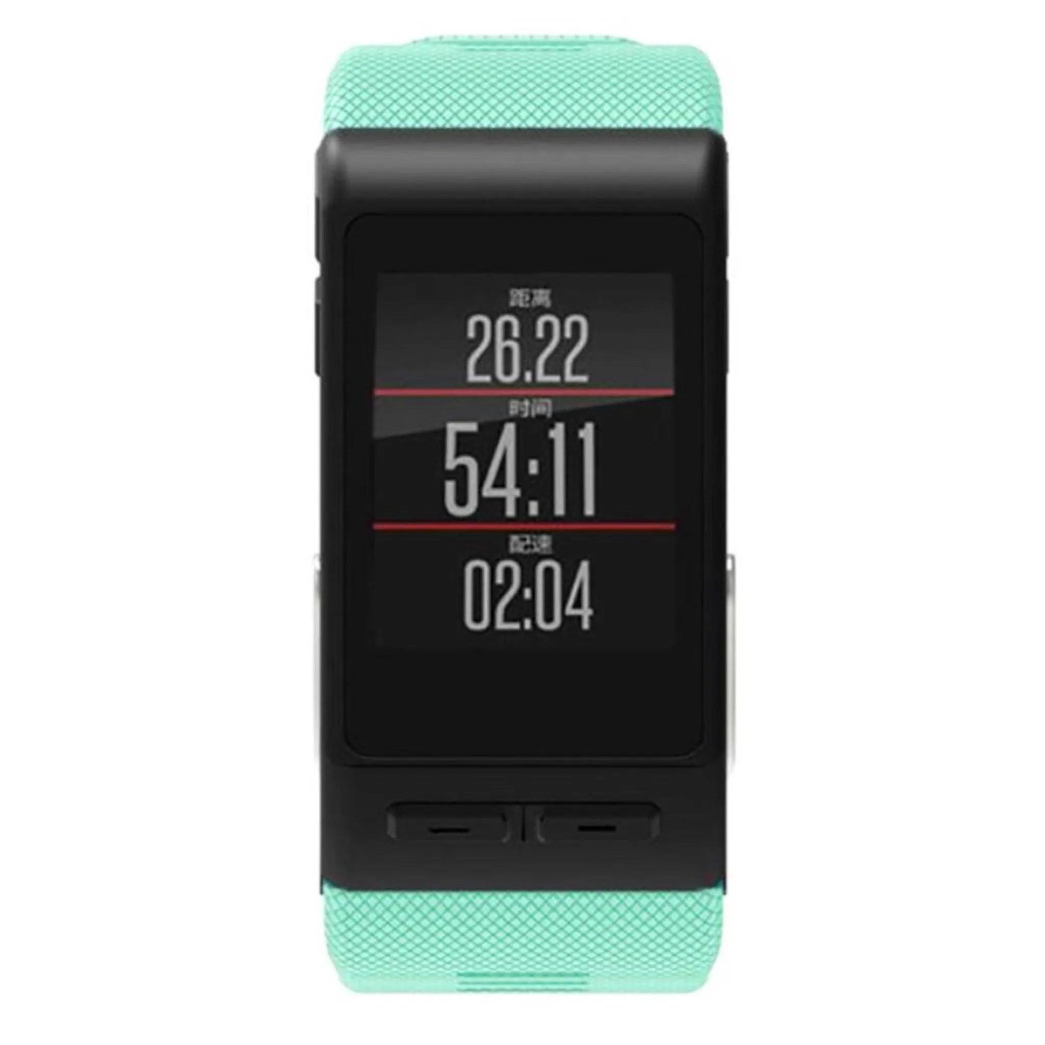 Garmin Vivoactive HR silicone sport style watchband - Cyan