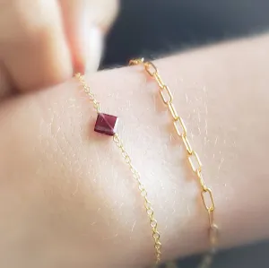 Garnet Bracelet