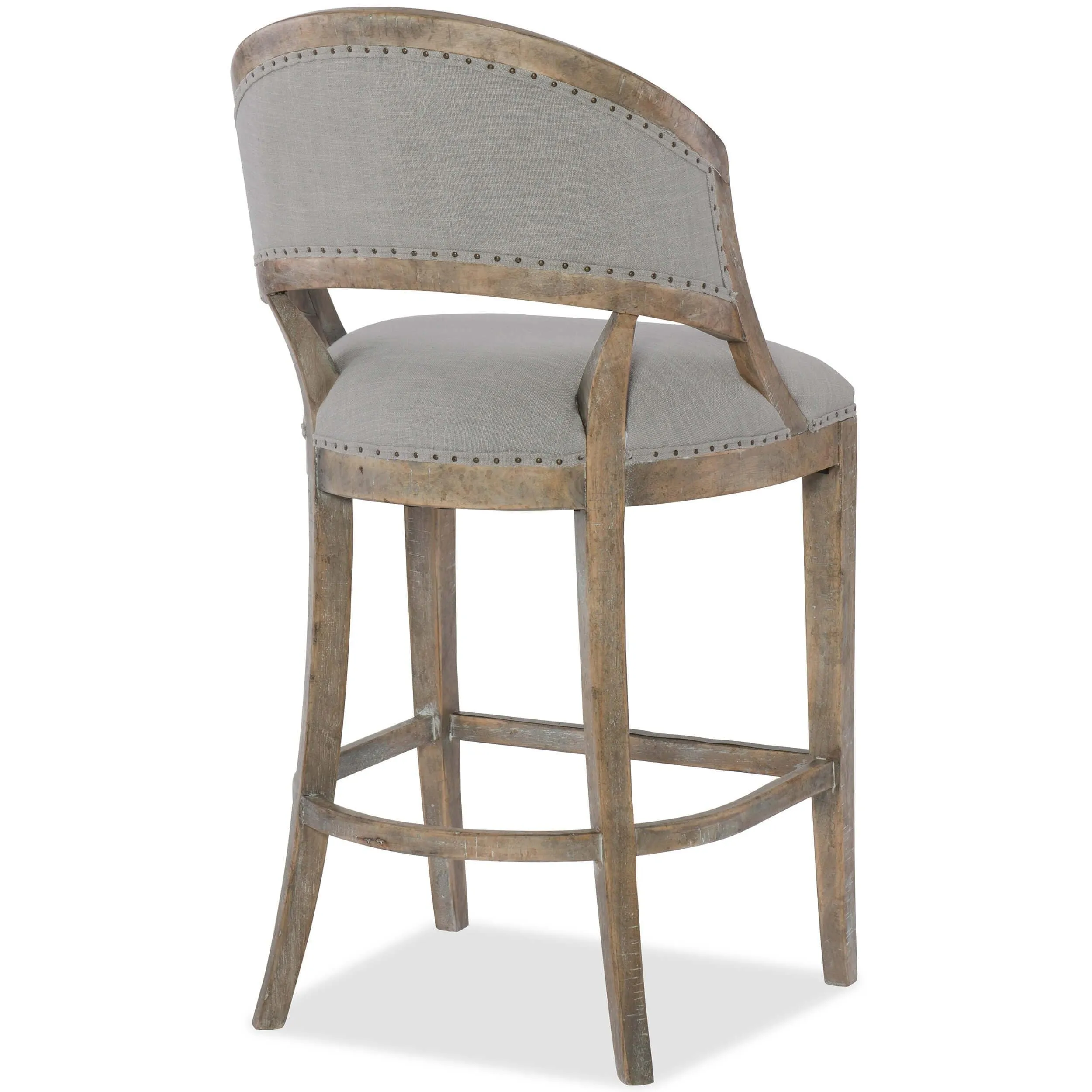 Garnier Barrel Back Bar & Counter Stool