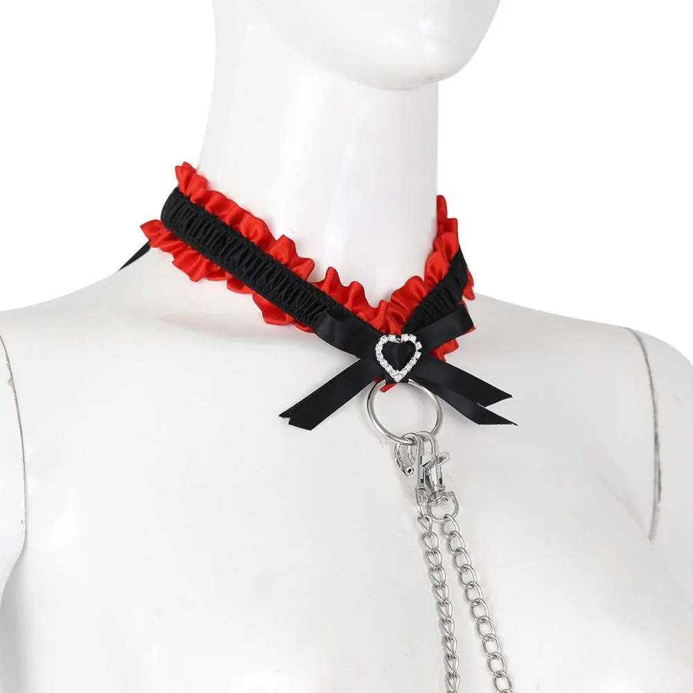 Garter Style Collar and Cuffs