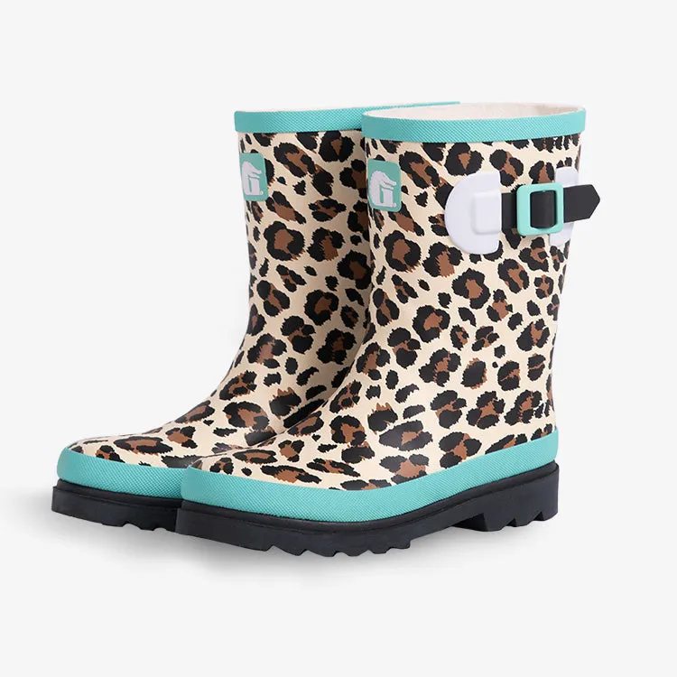 Gator Waders Youth Leopard Rain Boots