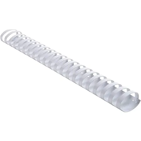 GBC BINDING COMB ROUND 21RG 16MM WHITE