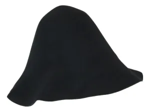 GC Hats Hillbilly Wool Felt Hood Hat - Black