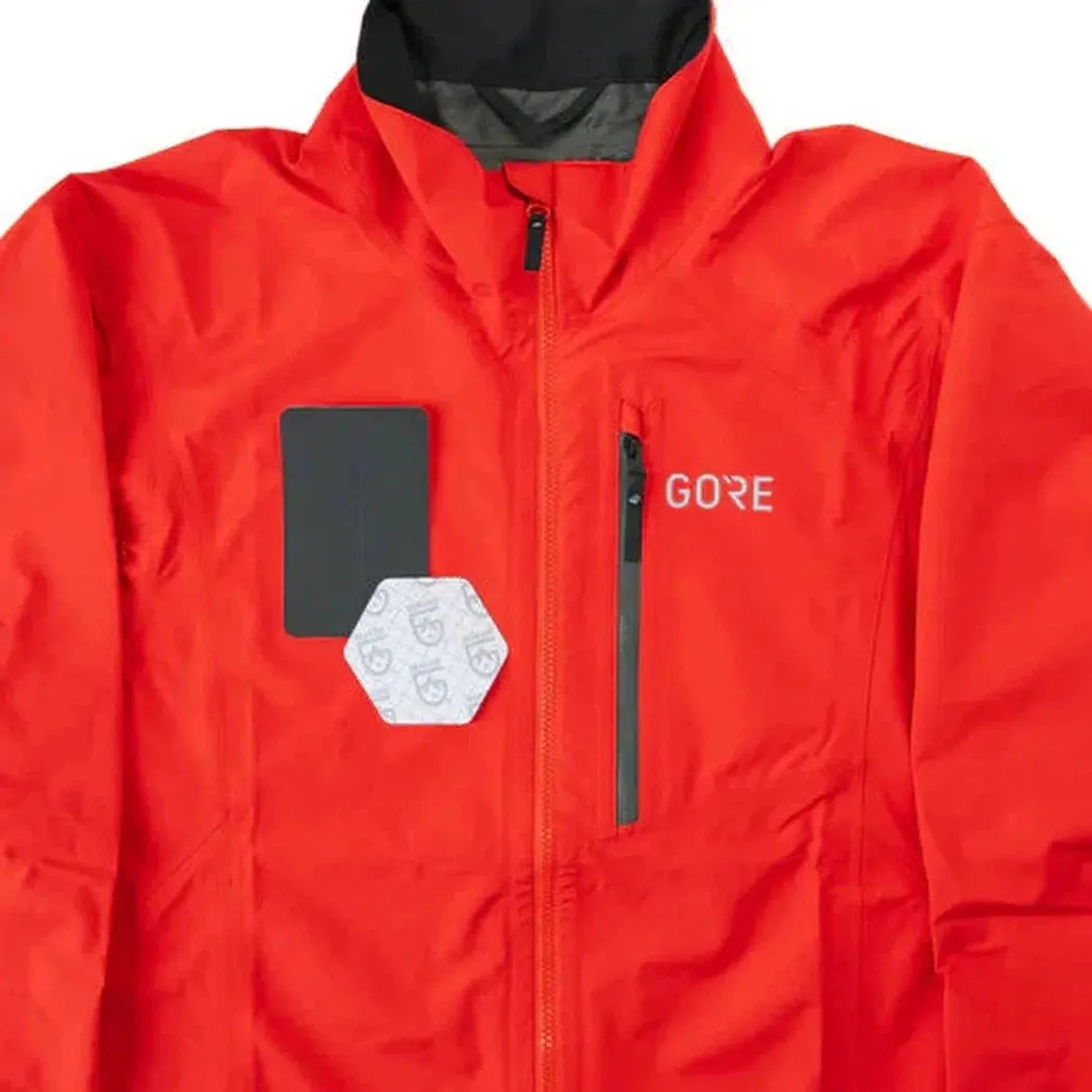 Gear Aid GORE-TEX Fabric Patches: 2.5" Hex and 4" Rectangle