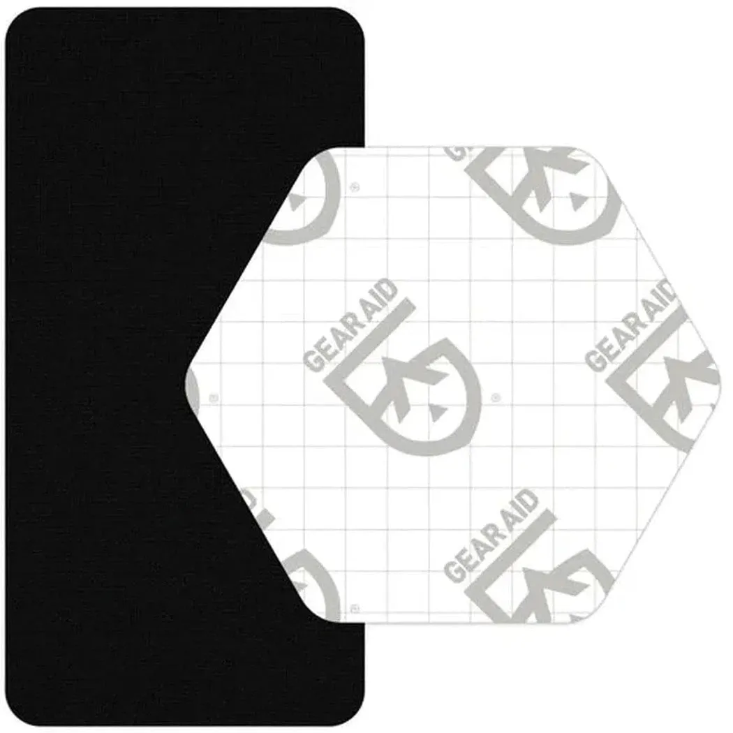 Gear Aid GORE-TEX Fabric Patches: 2.5" Hex and 4" Rectangle