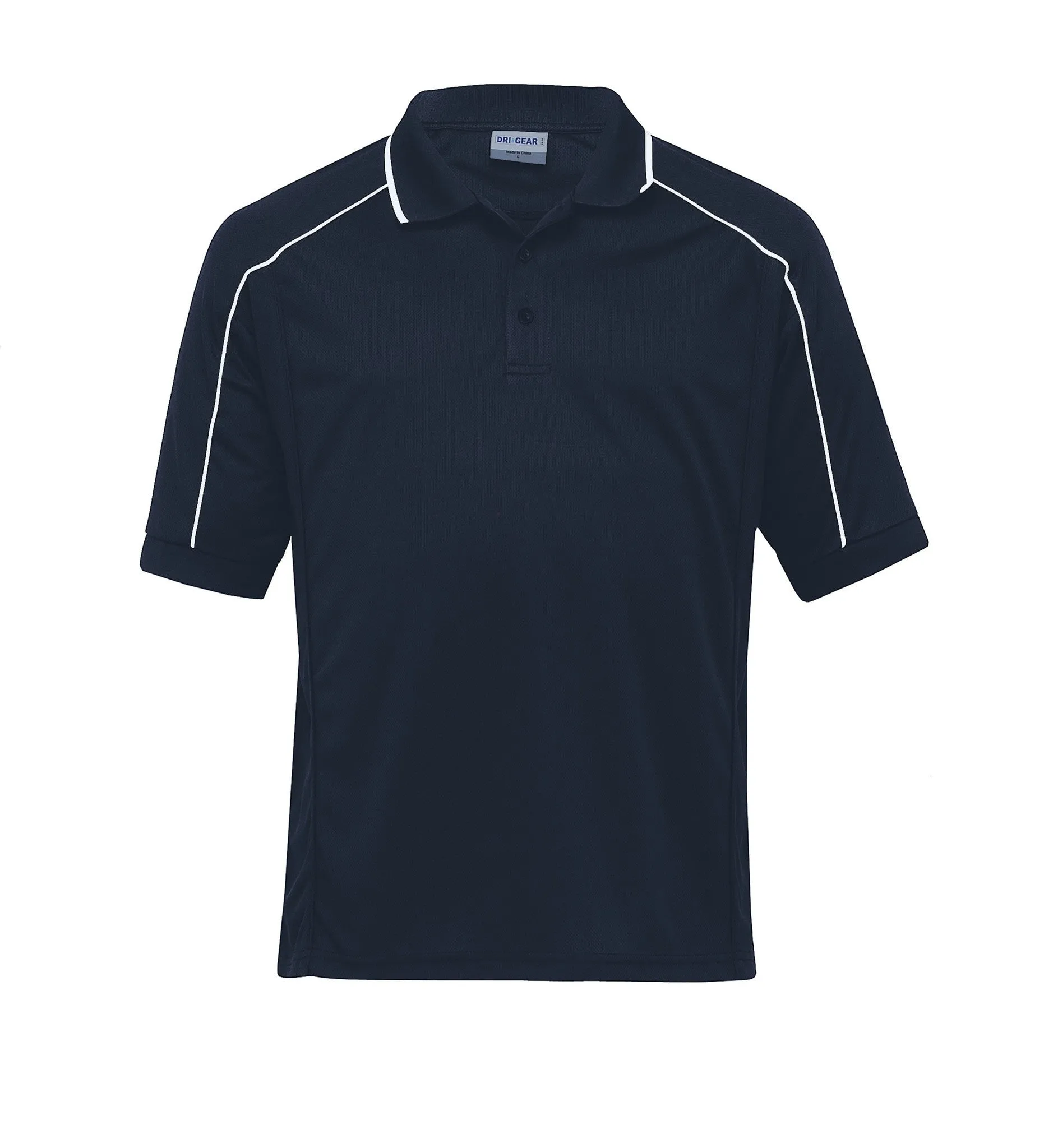 Gear For Life Men's Dri Gear Eyelet Polo (DGEP)