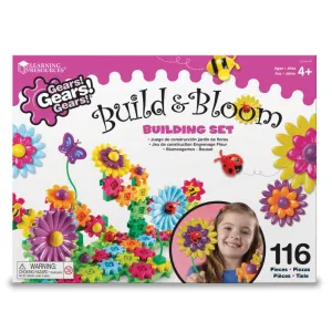 Gears! Gears! Gears! Build & Bloom Building Set