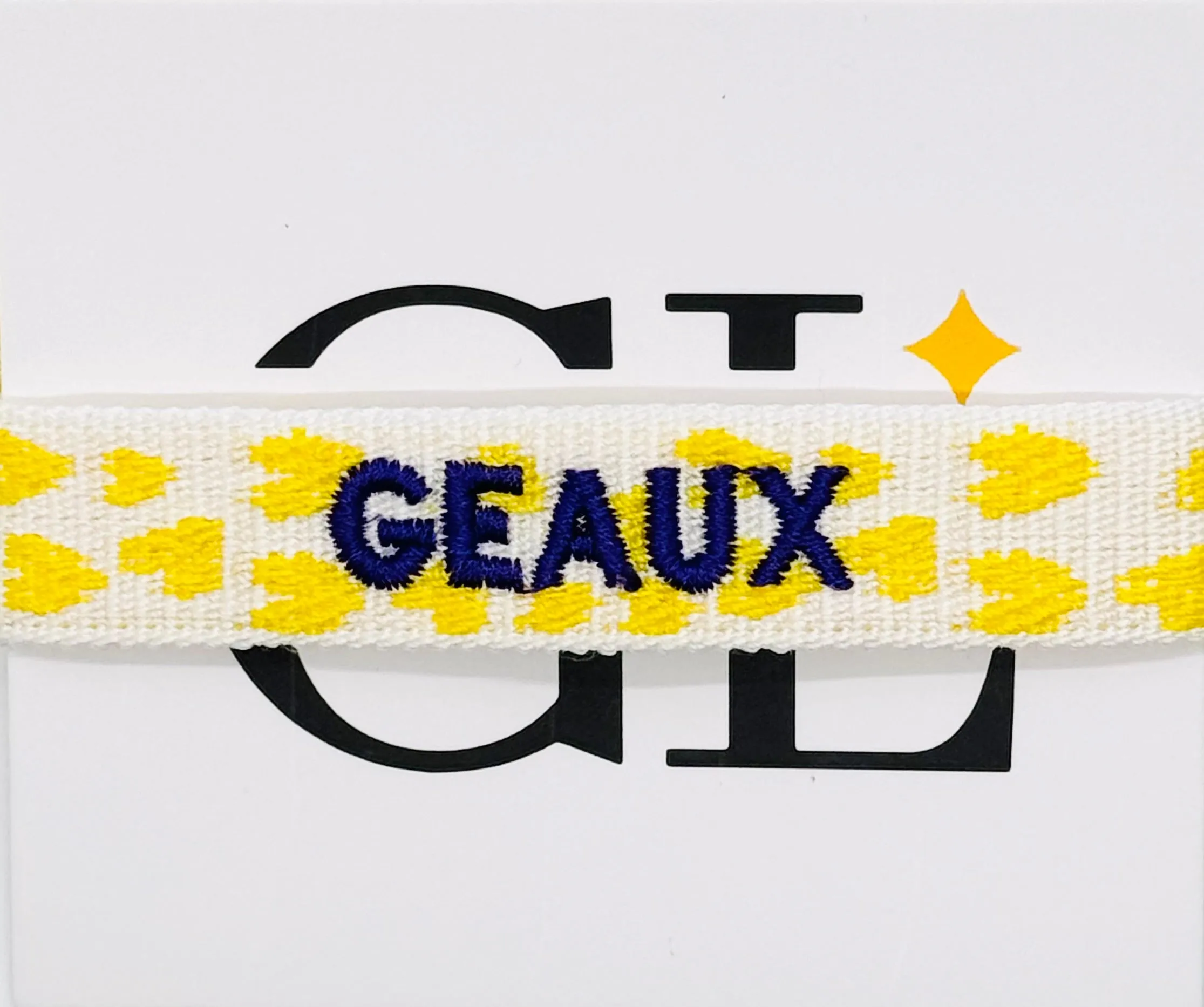 Geaux Team Tassel Bracelet