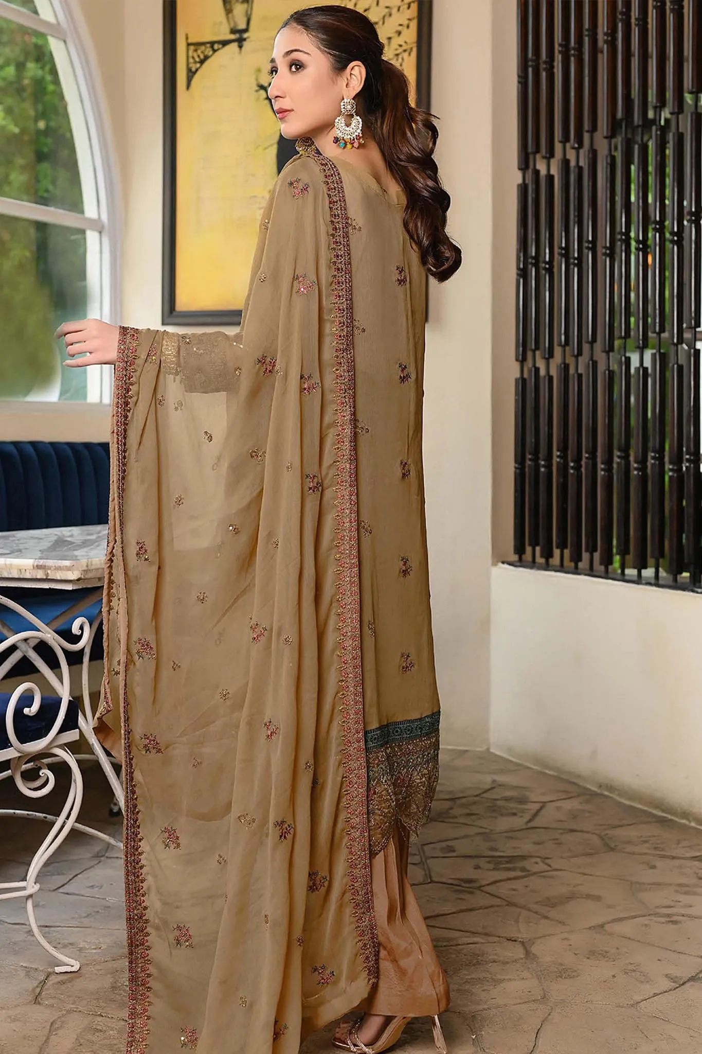 Gehna by Soghat Unstitched 3 Piece Luxury Chiffon Collection'2022-S-05