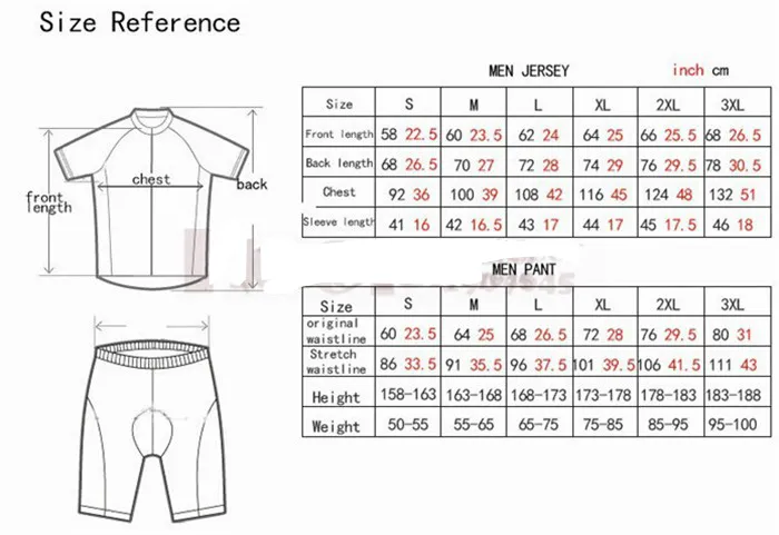 GEL Breathable Pad Short Sleeve Summer Suit