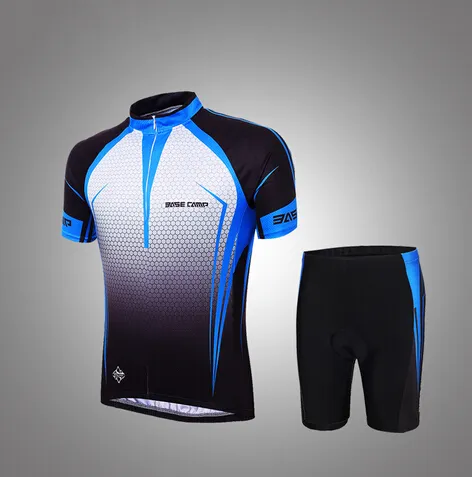 GEL Breathable Pad Short Sleeve Summer Suit