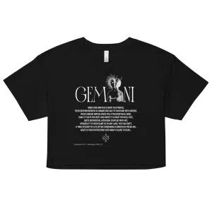 Gemini Zodiac Crop Top