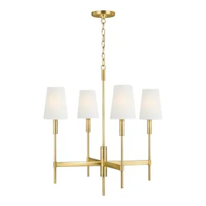 Generation Lighting  4 - Light Chandelier TC1034BBS