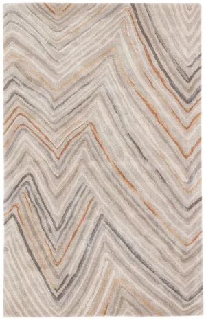 Genesis GES29 Grey/Orange Rug