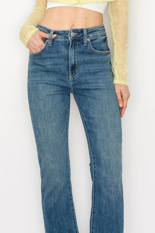 Genesis High  Rise Boot Cut Jeans