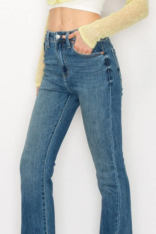 Genesis High  Rise Boot Cut Jeans