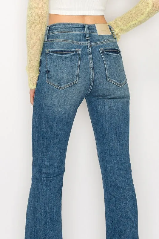 Genesis High  Rise Boot Cut Jeans