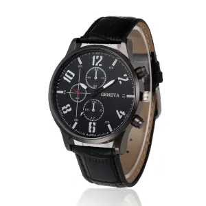 Geneva Business Style Men's Quartz Wristwatches