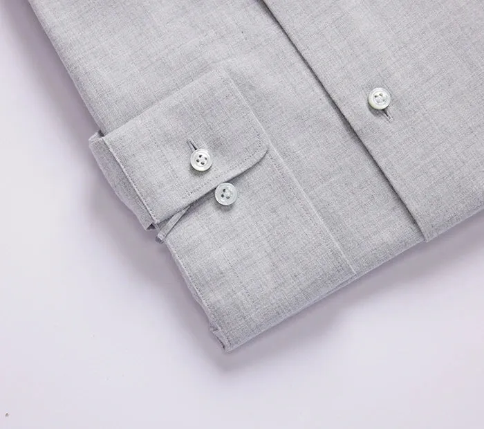 Geneva Light Gray Cotton Shirt