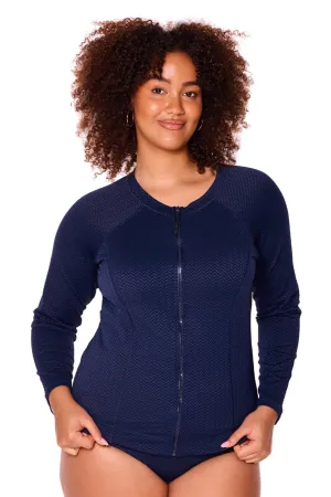 Genevieve Long Sleeve Mastectomy Rash Top