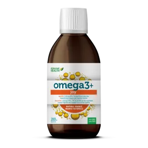 Genuine health - 
mood enhancing omega3 joy liquid : orange  - 200 ml