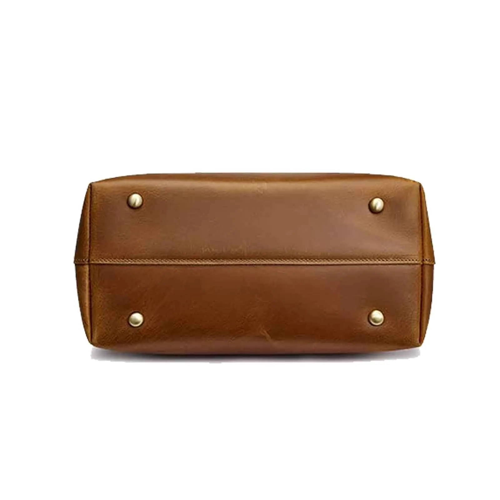 Genuine Leather Shoulder Laptop Purse