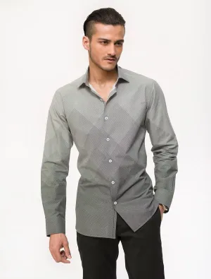 GEOMETRIC FADEOUT SHIRT