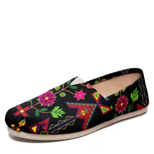 Geometric Floral Spring Slip On