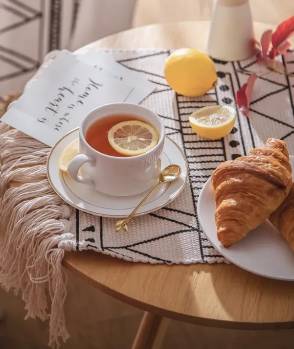 Geometric tablecloth