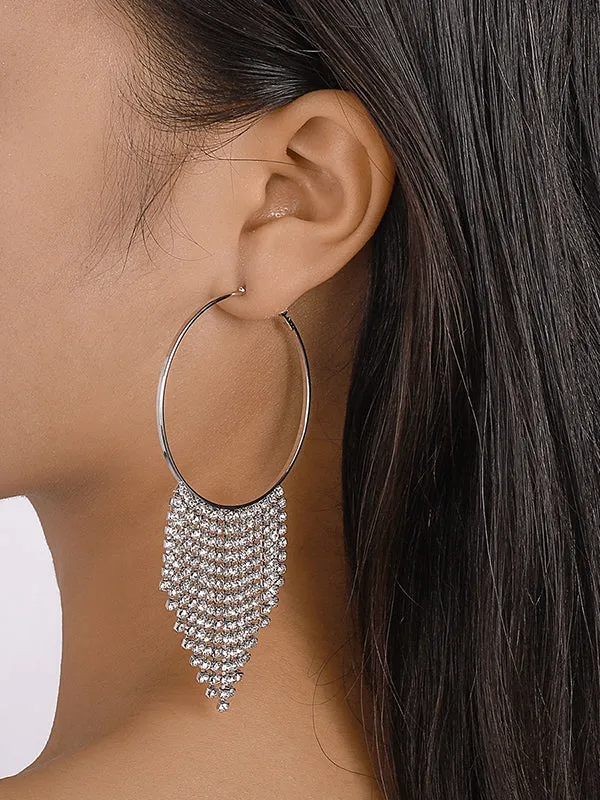 Geometric Tasseled Earrings Accessories