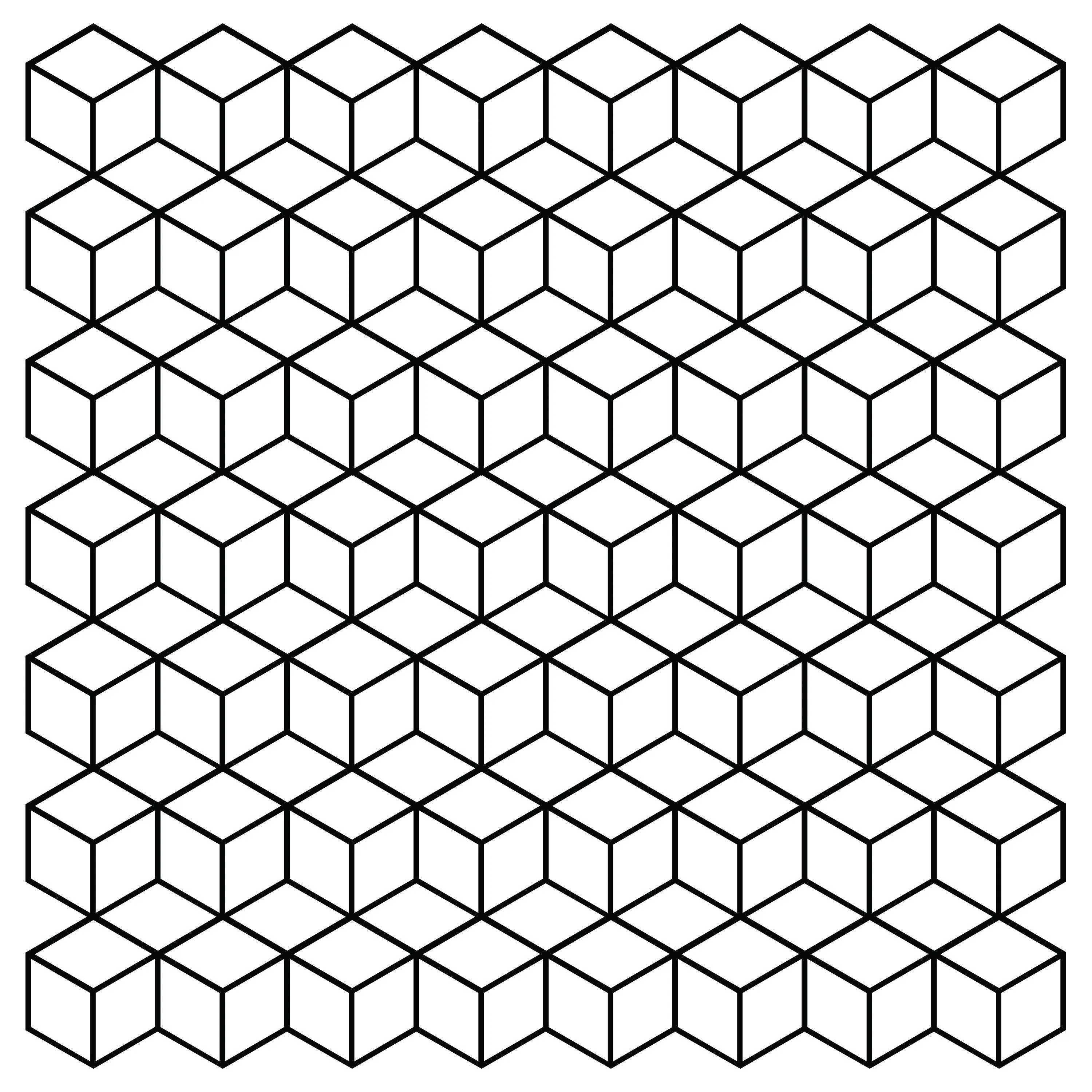 Geometric Wall Mural Decal - Hexagon Honeycomb Vinyl Bedroom Sticker