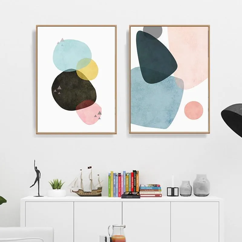 Geometry Abstract Wall Art Prints (50x70cm)