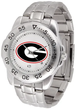 Georgia Bulldogs Sport Steel Men’s Watch