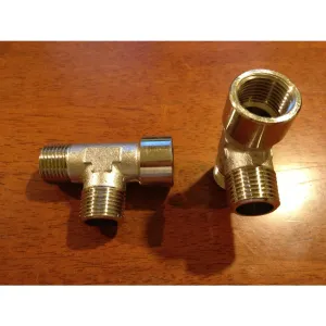 Gerni and Nilfisk-ALTO Threaded Stainless Steel T Junction For Pressure Washer