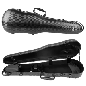 GEWA Pure Polycarbonate Shaped Violin Case 1.8kg Black