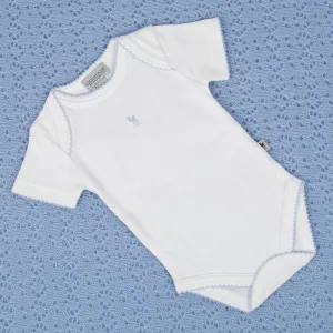 G.H.Hurt & Son Baby Fawn Bodysuit - Blue