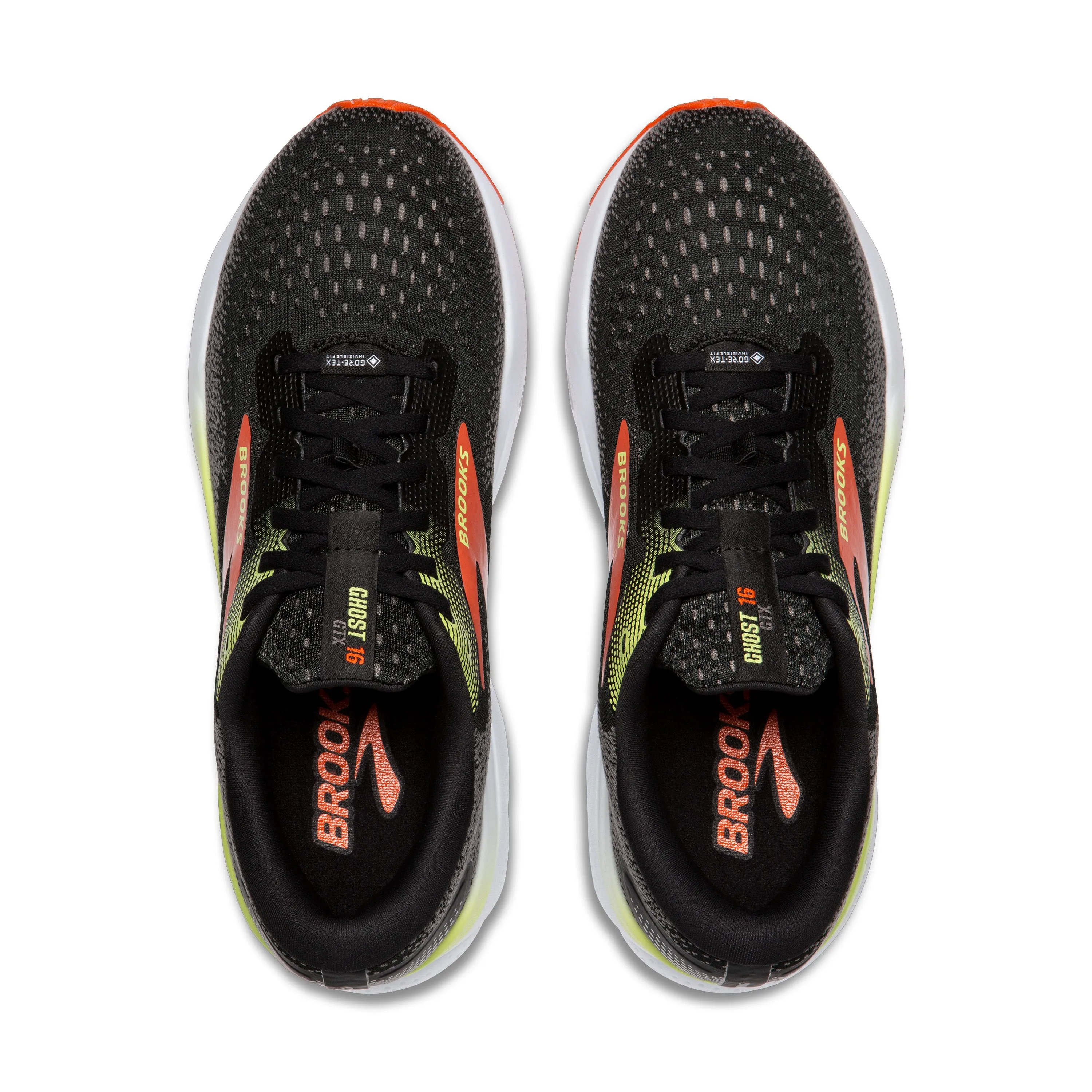 Ghost 16 GTX M | Black/Mandarin Red/Green