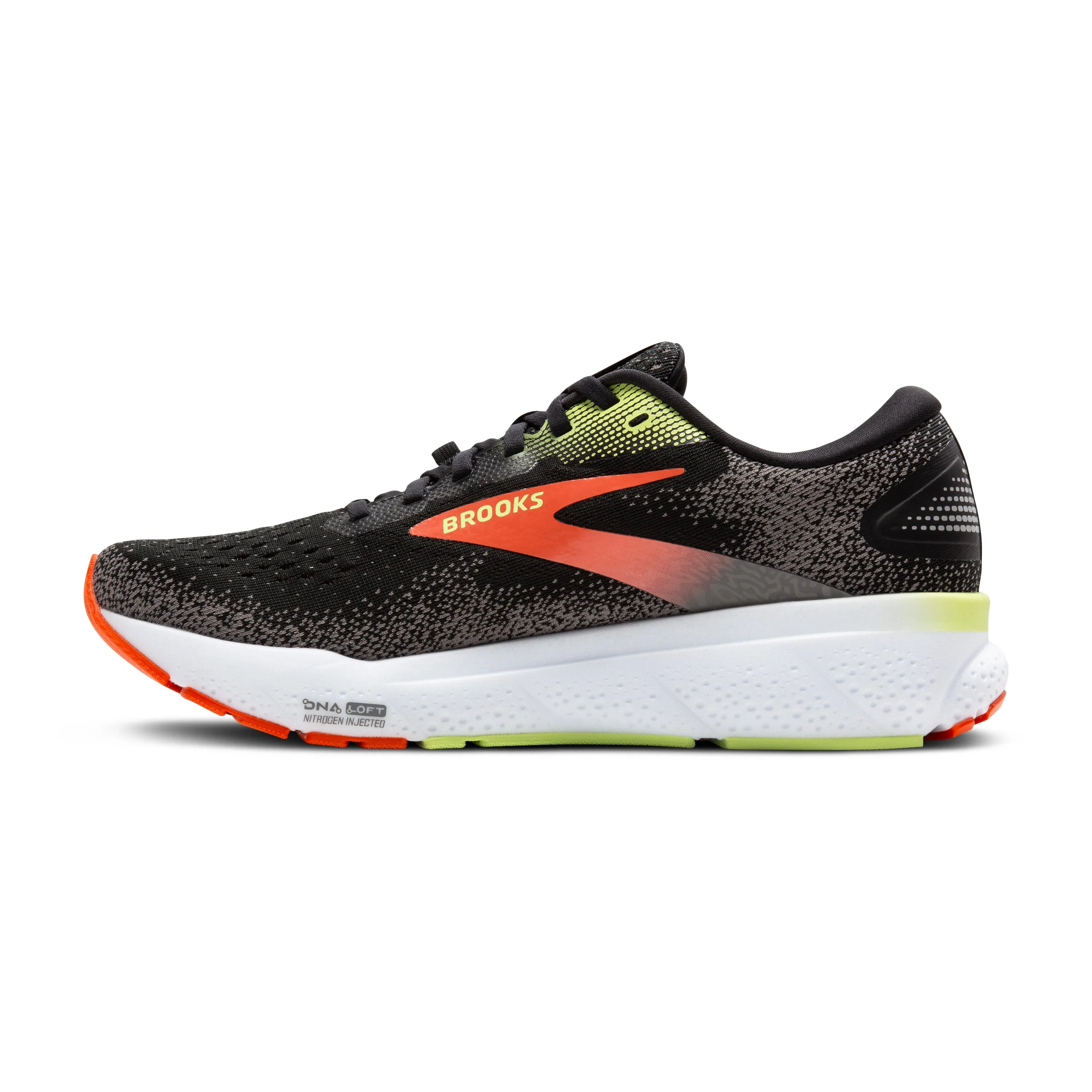 Ghost 16 GTX M | Black/Mandarin Red/Green