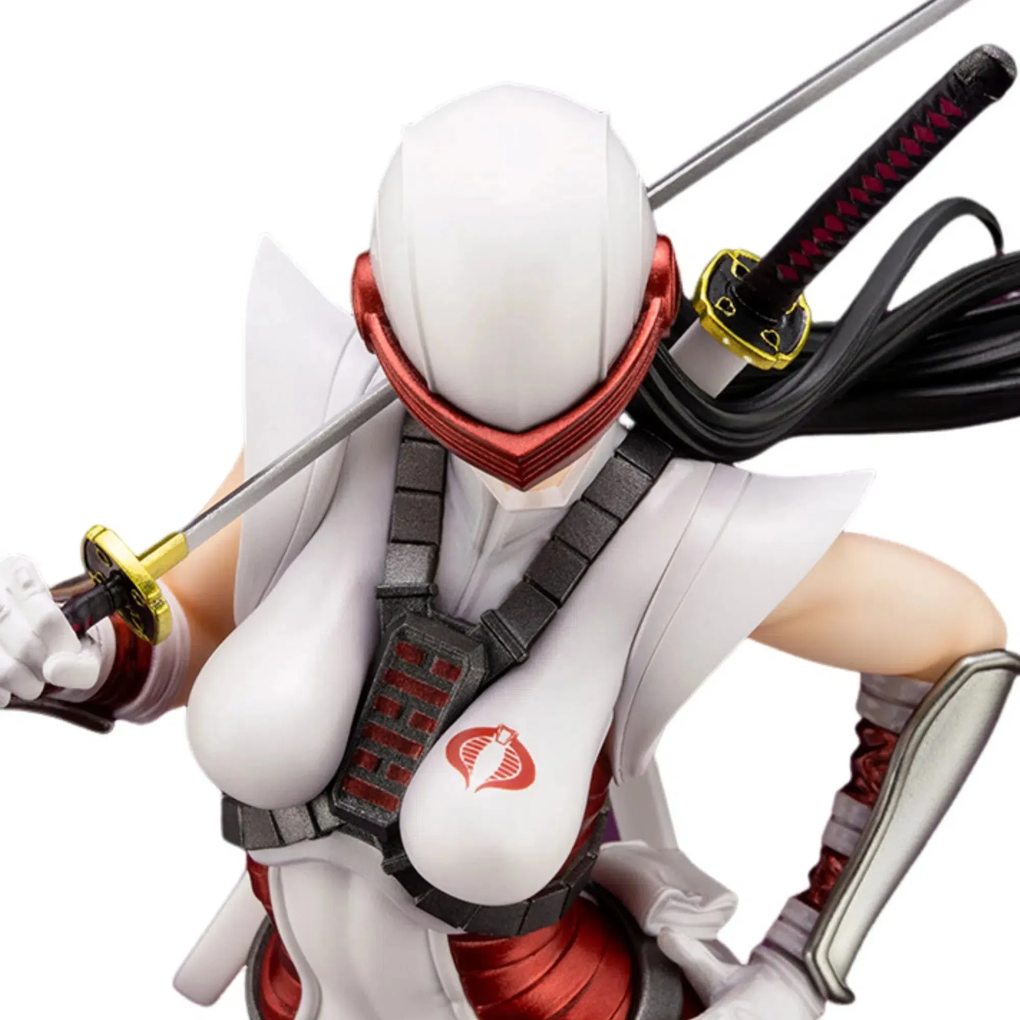 G.I. Joe - Dawn Moreno Snake Eyes II Statue (Limited Edition White & Red Outfit Version) - Kotobukiya - Bishoujo Series